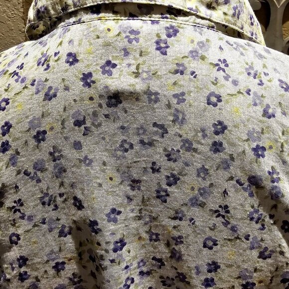 Lilu Floral XL1970's Ditsy Vintage Dainty Floral Gardencore Cottagecore Feminine - Picture 4 of 7